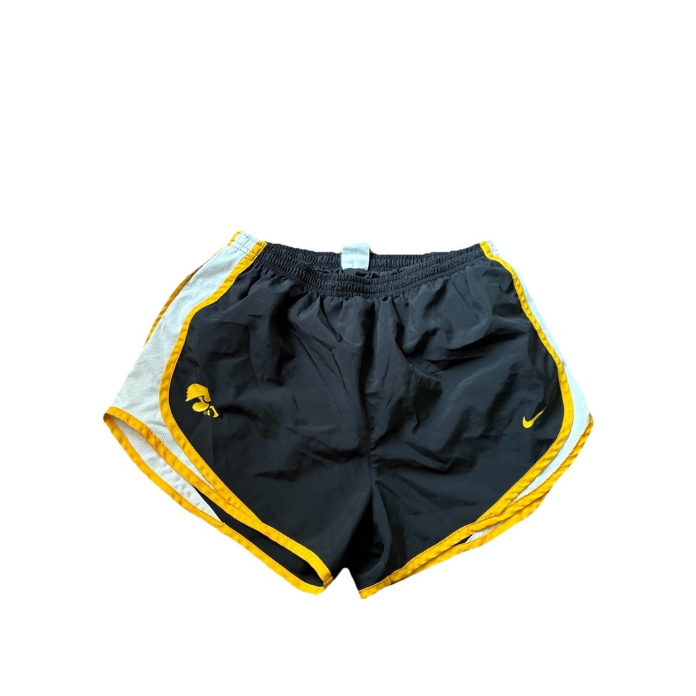 Nike Iowa Hawkeyes running shorts women Medium Dri Fit